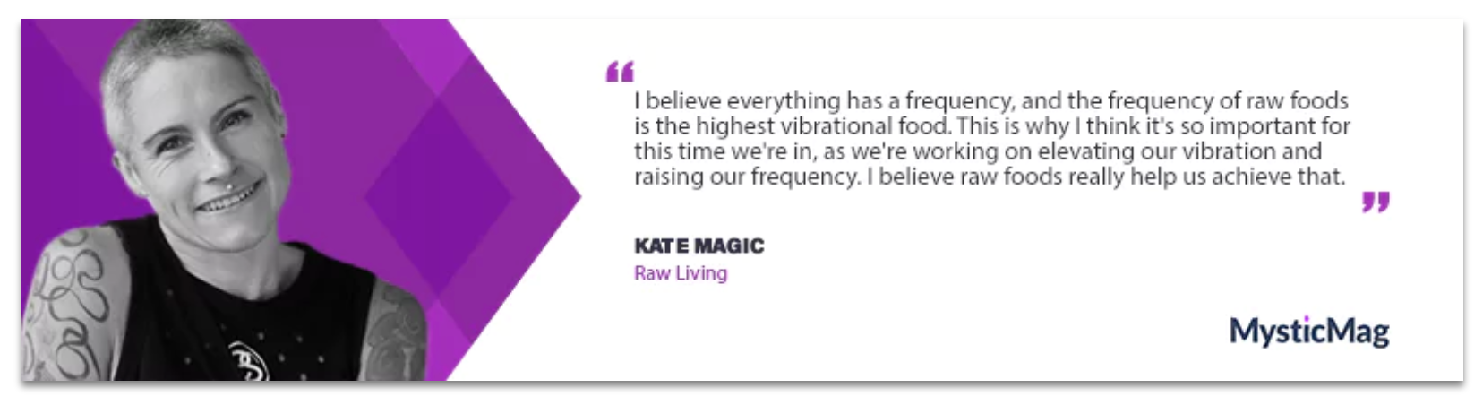 Kate Magic Interviewed in Mystic Mag