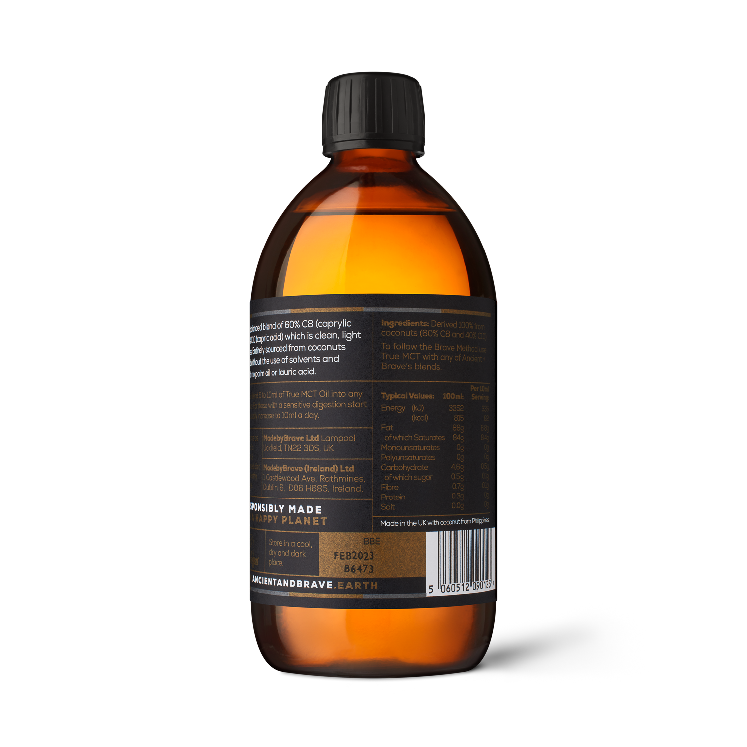 Ancient &amp; Brave - True MCT (500ml)