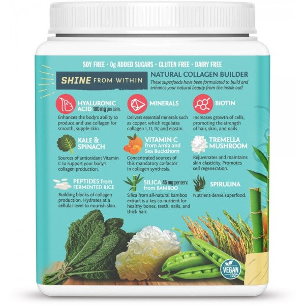 Sunwarrior - Collagen Tahitian Vanilla (500g)