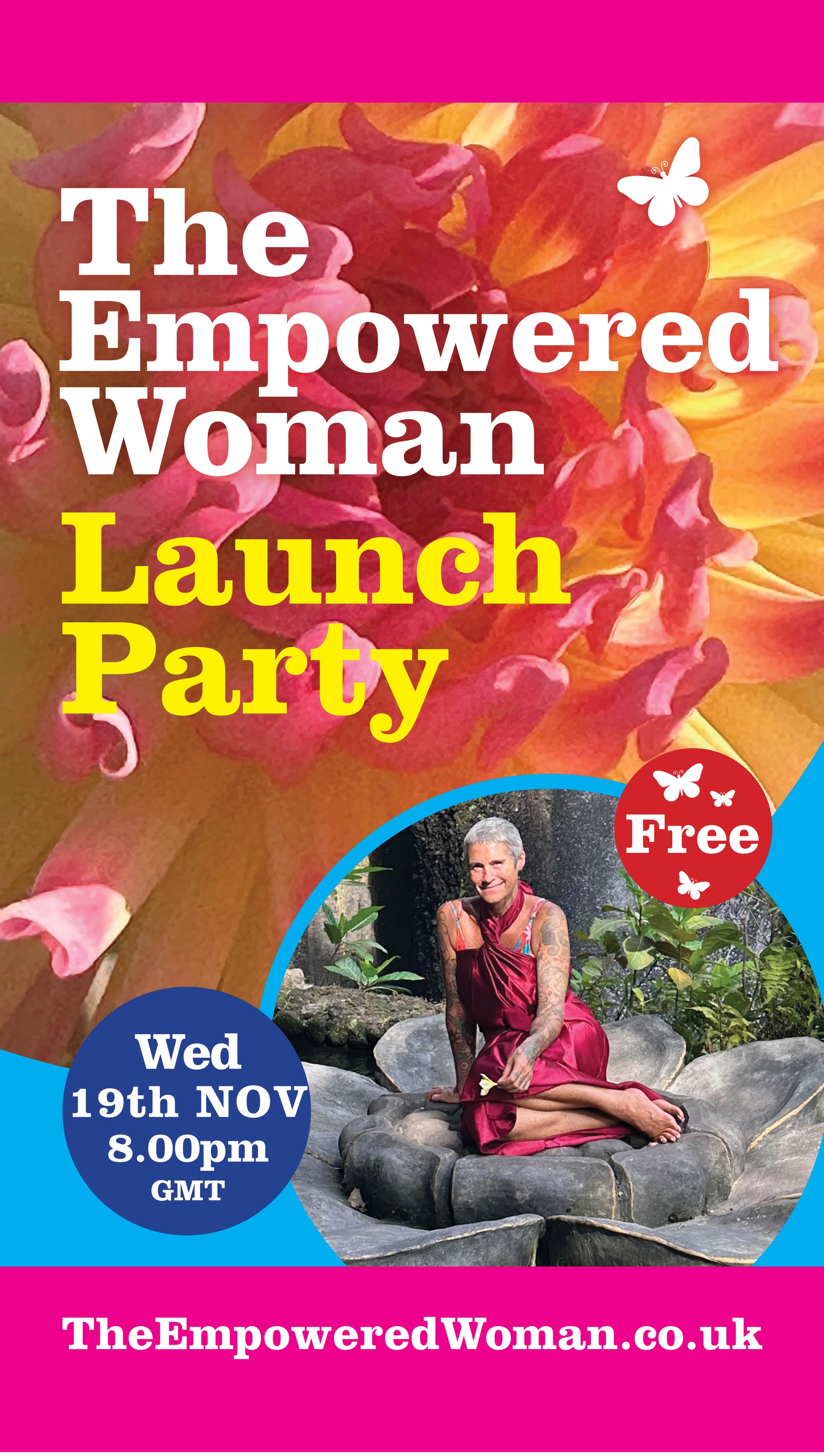 FREE - The Empowered Woman Launch Party 19th Nov 2025 8.0pm GMT