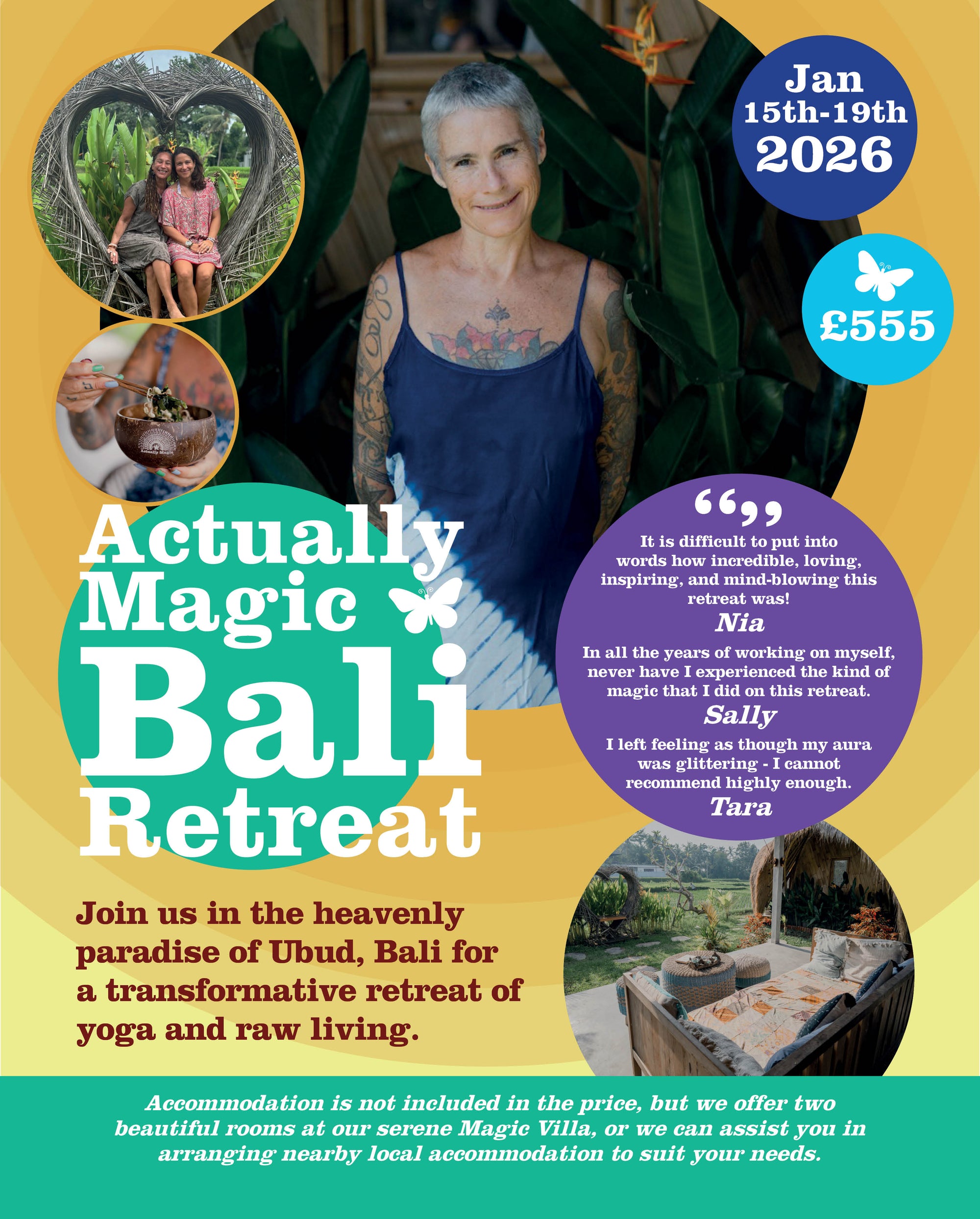 Raw Magic Bali Retreat 2026 (Jan 15th-19th)