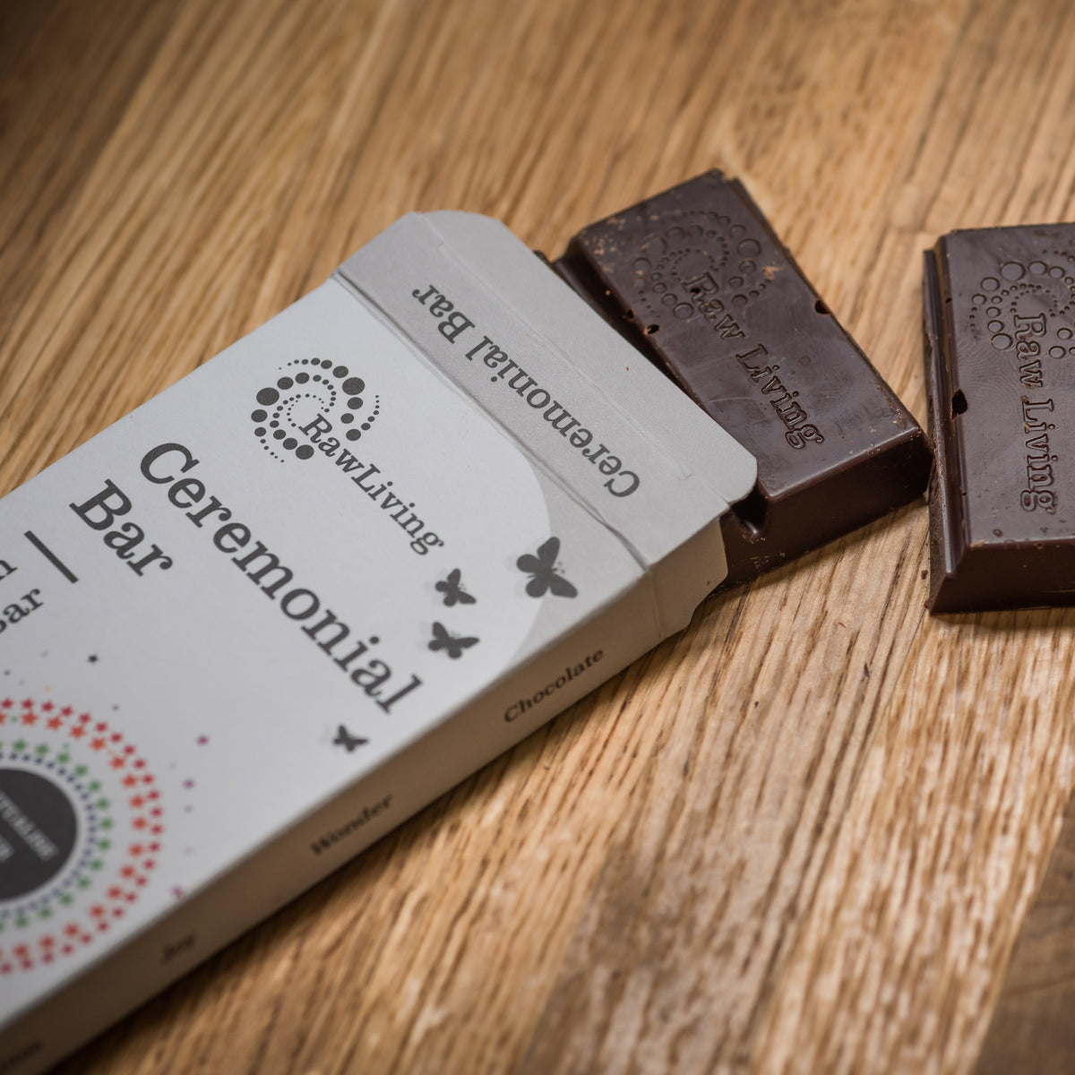 Ceremonial Organic Raw Chocolate Bar (50g)