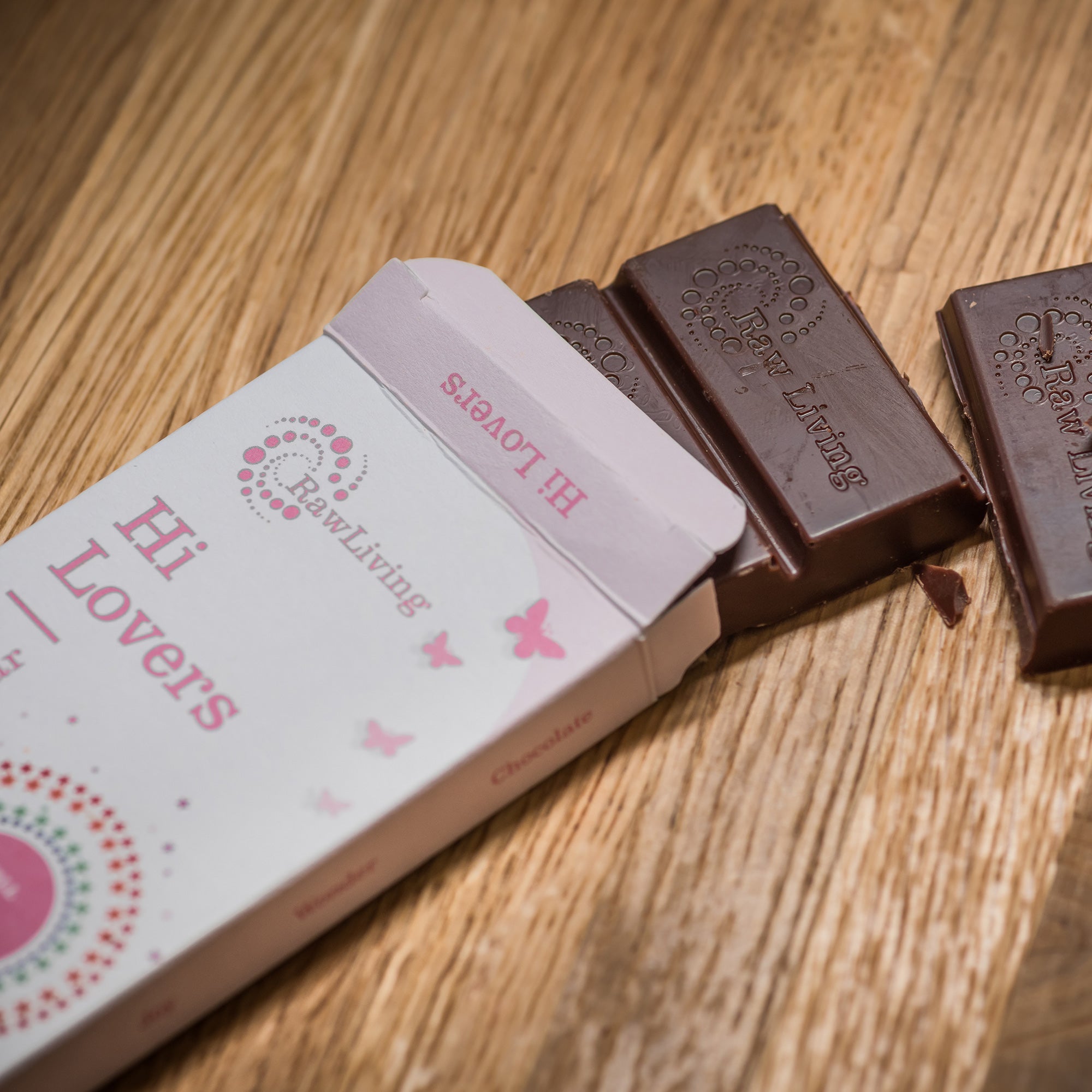 Hi-Lovers Raw Chocolate Bar with Shatavari and Maca (50g)