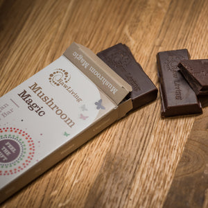 Mushroom Magic Raw Chocolate Bar with 8 Mushroom Extract (50g)