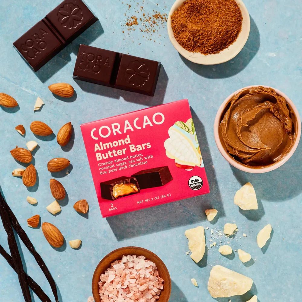 Coracao Almond Butter Bar - Organic (2oz / 56g)