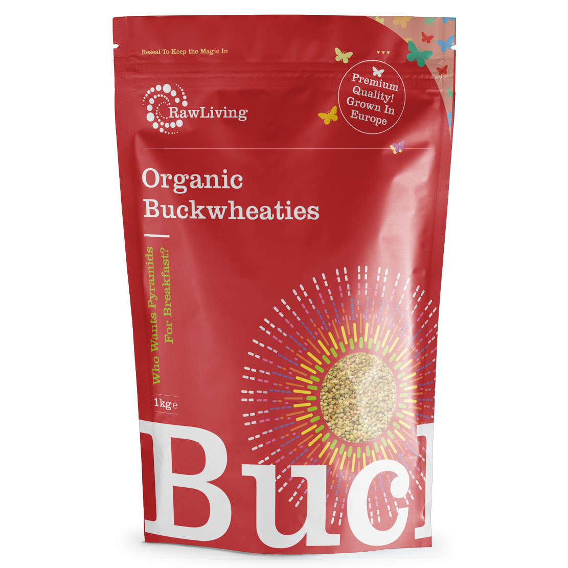 Organic Buckwheaties | Raw Living UK | Raw Foods | Raw Cereals | Raw Living Organic Buckwheaties are Soaked, Sprouted &amp; Dehydrated Buckwheat Groats (which are seeds, not grains). We love using them in puddings &amp; cereals.