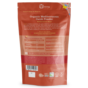 Organic Mediterranean Carob | Raw Living UK | Raw Foods | Natural Sweeteners | Raw Living Raw & Organic Mediterranean Carob: this powder has all the flavour of traditional roasted carob, but it's raw! A distinctive dark, but sweet flavour.
