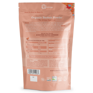 Organic Baobab Fruit Powder | Raw Living UK | Super Foods | Raw Living Organic Baobab Fruit Powder is a remarkable food ingredient. Our Baobab is organically sourced, fairly traded & sustainably grown.