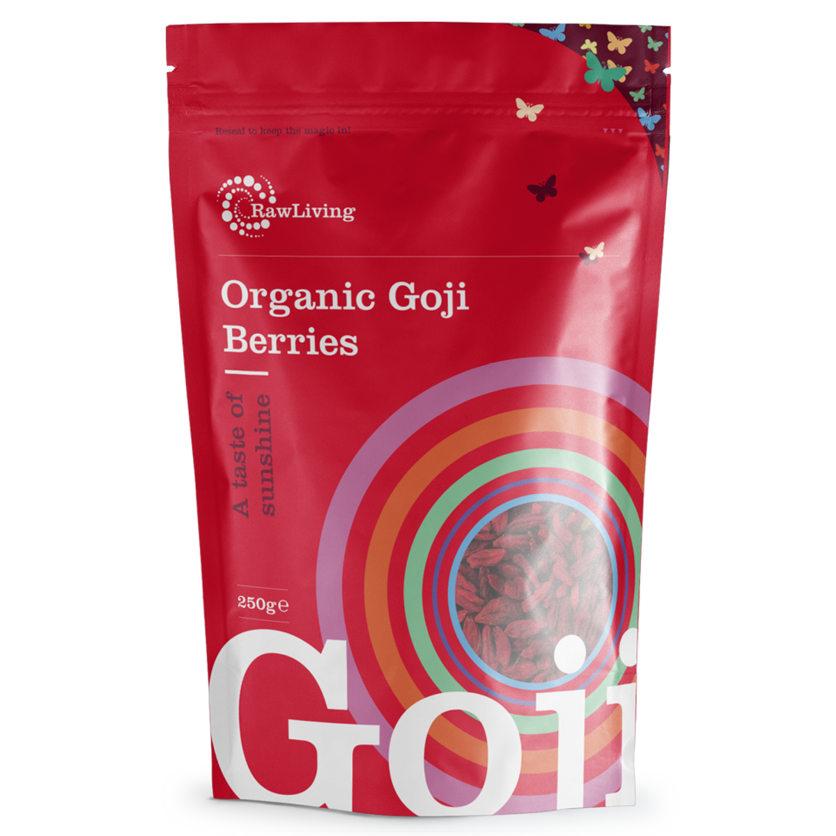 Organic Goji Berries | Raw Living UK | Super Foods | Raw Foods &amp; Fruits | Raw Living Organic Goji Berries are a nutritious Super Food. Believed to increase &quot;chi&quot; (life-force), in those who eat them, Gojis are high in Anti-Oxidants.