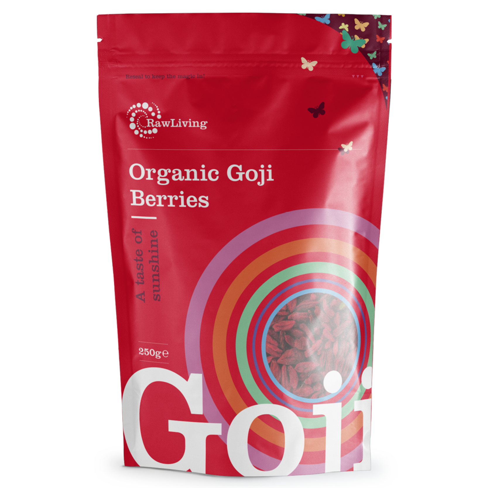 Organic Goji Berries | Raw Living UK | Super Foods | Raw Foods &amp; Fruits | Raw Living Organic Goji Berries are a nutritious Super Food. Believed to increase &quot;chi&quot; (life-force), in those who eat them, Gojis are high in Anti-Oxidants.