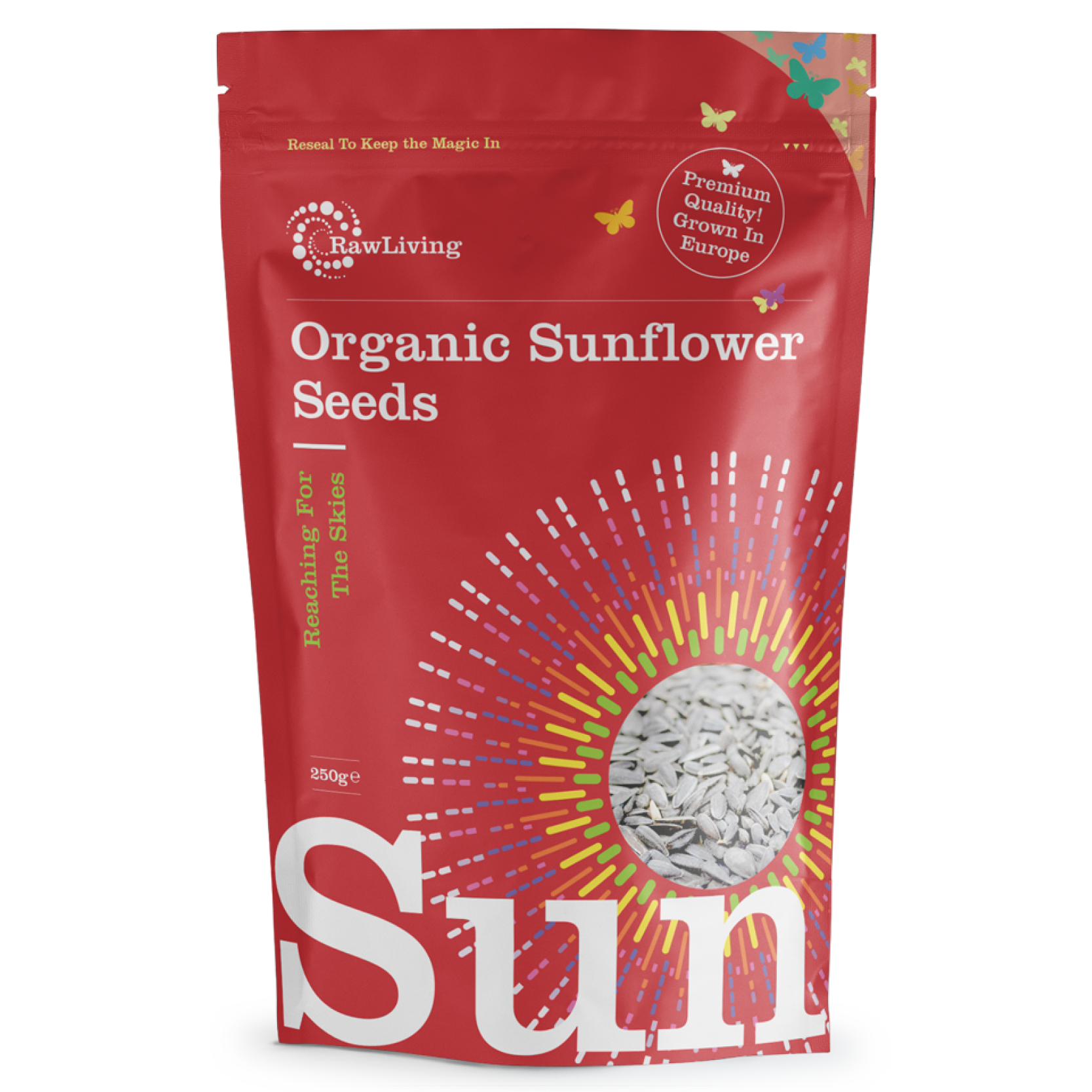 Sunflower Seeds - Raw and Organic (250g, 1kg, 5kg, 25kg)