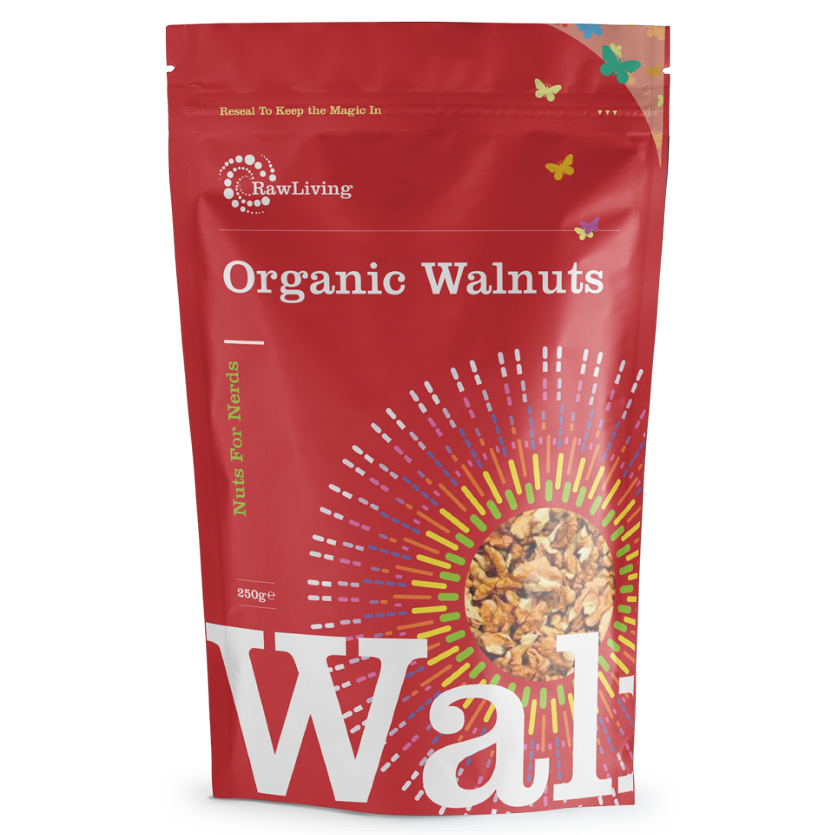 Walnut Halves - Raw and Organic (250g, 1kg, 5kg)