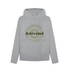 Athletic Grey Activated Women&#39;s Pullover Hoodie