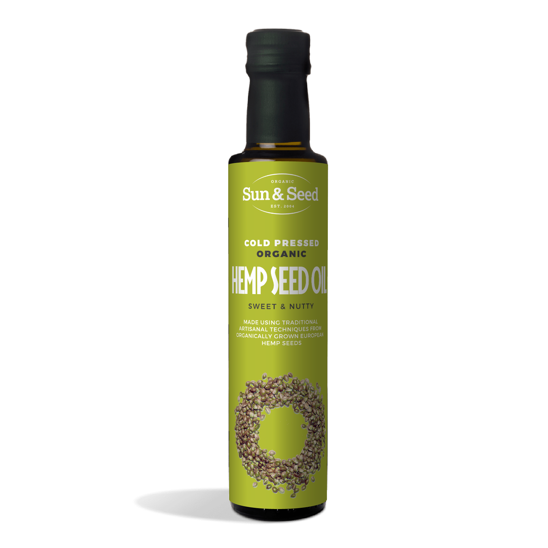 Sun &amp; Seed - Hemp Oil - Organic, Cold Pressed (250ml)