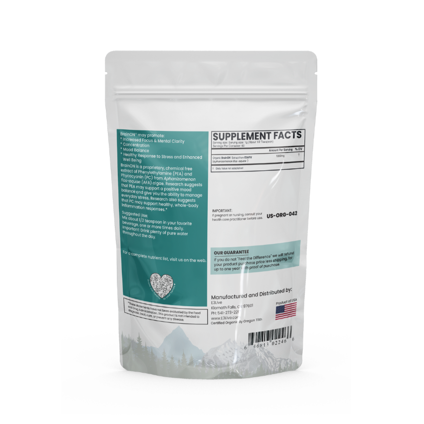 E3 BrainON Powder (60g)