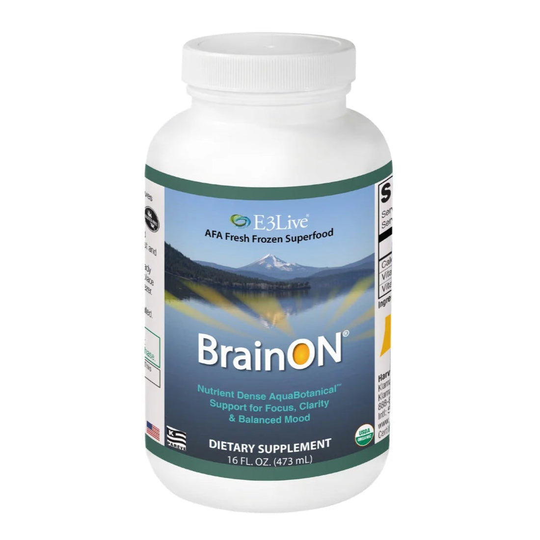 E3 Live BrainON - Organic (473ml)