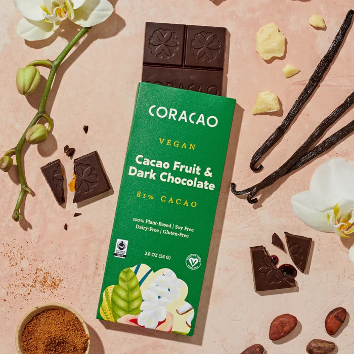 Coracao 81% Cacao Fruit Bar - Organic (2oz / 57g)