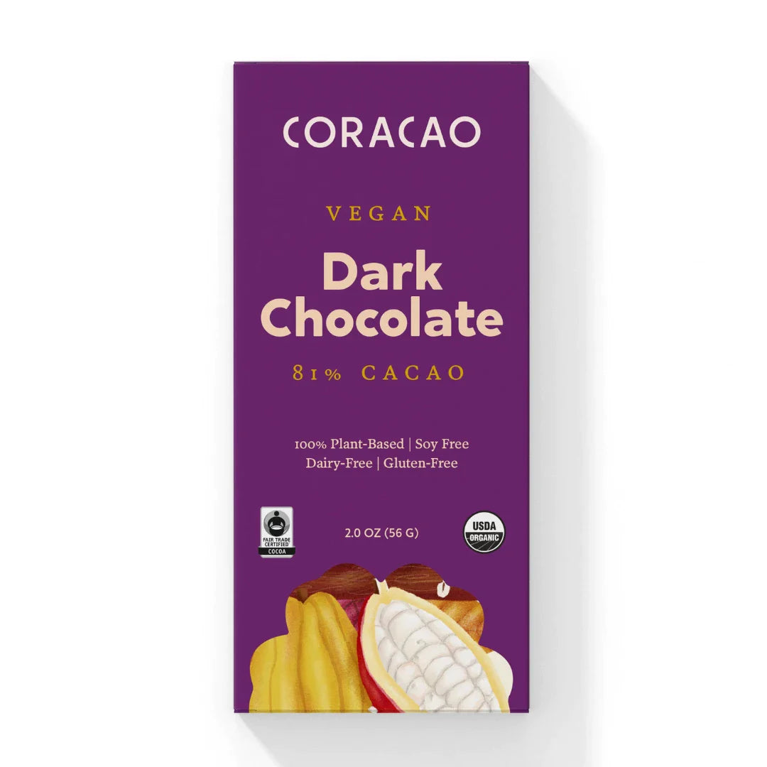 Coracao 81% Cacao Bar - Organic (2oz / 57g)