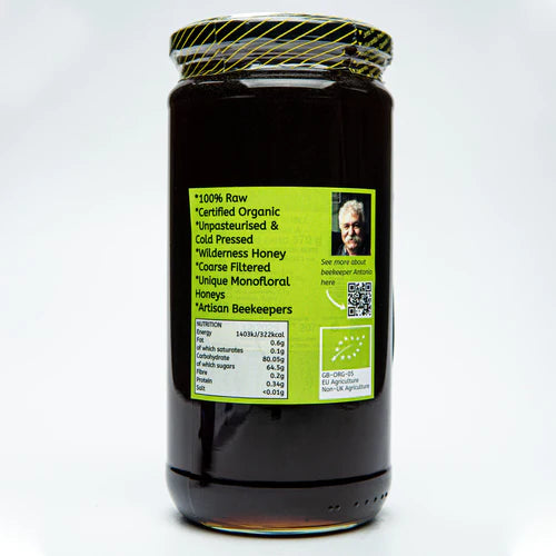 Raw Organic Honey - Heather 970g
