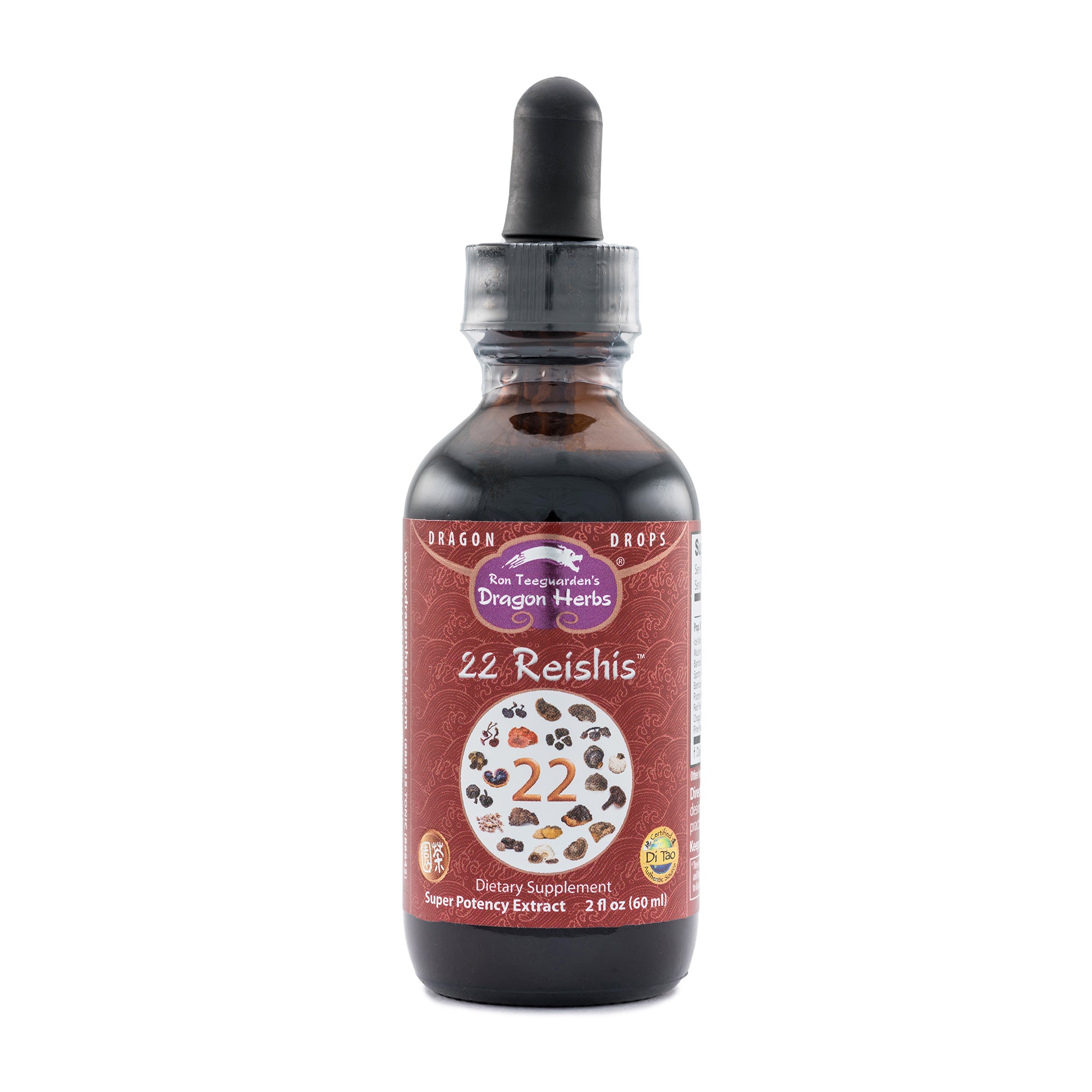 Dragon Herbs - 22 Reishis - Dragon Drops (2 fl.oz)