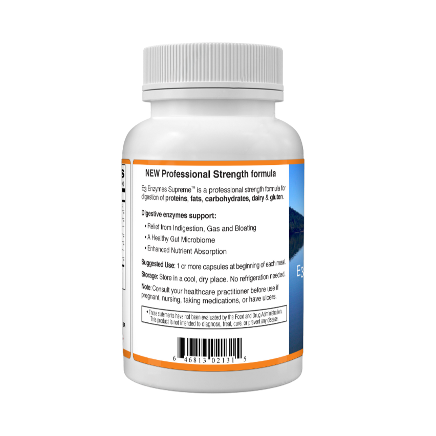 E3 Enzymes Supreme Professional Strength (90 Capsules 460mg)