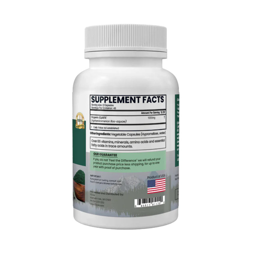 E3 AFA (90 Capsules 500mg)