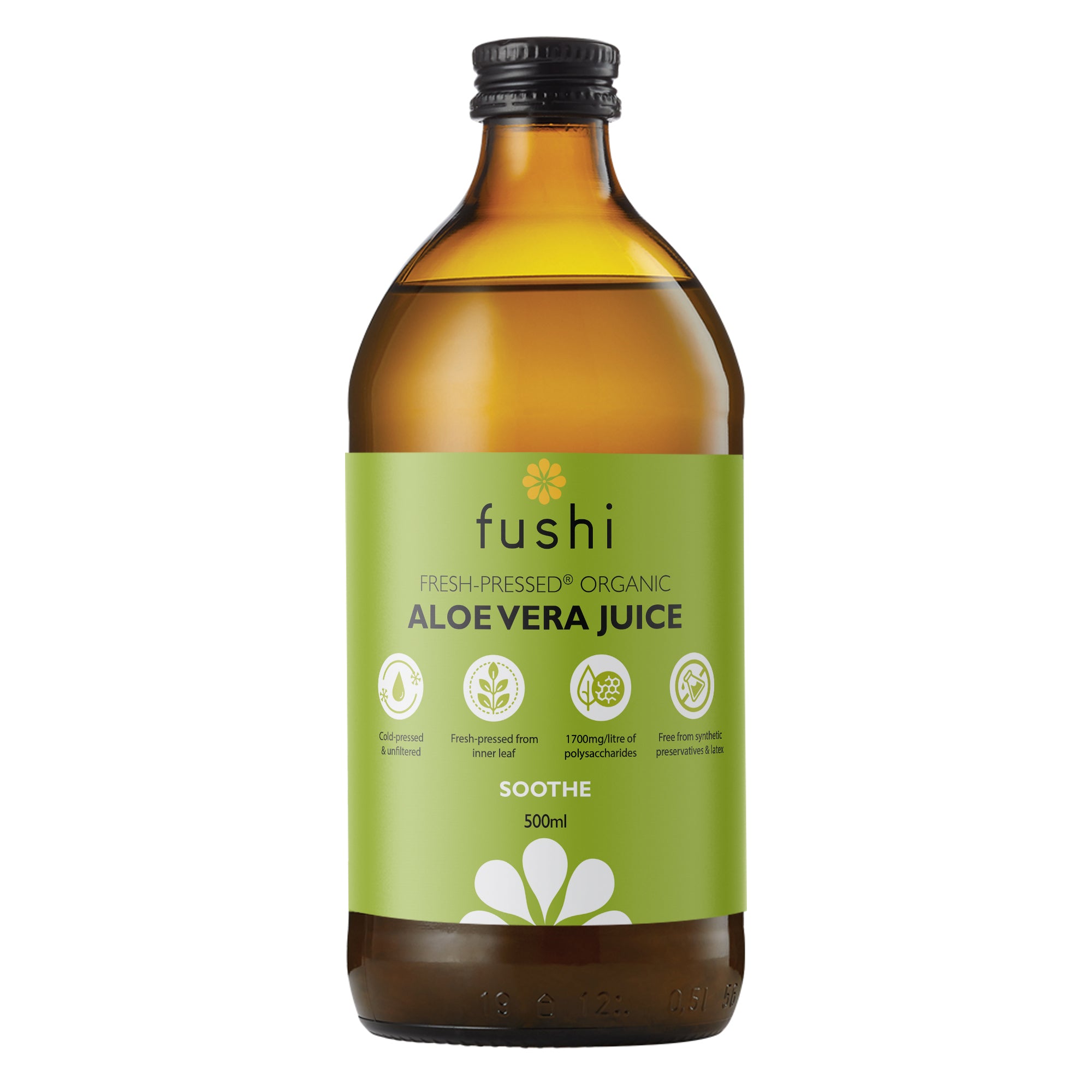 Organic Pure Aloe Vera Juice (500ml) | Fushi