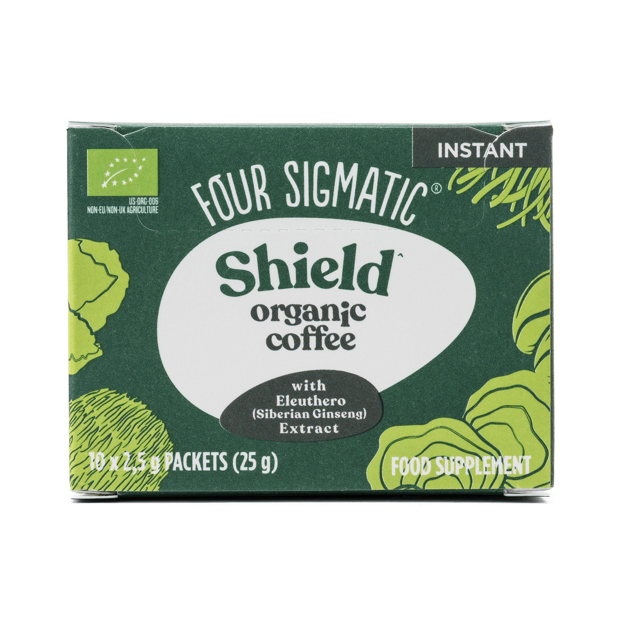 Four Sigmatic - Coffee with Chaga and Cordyceps (10 Sachet Box)