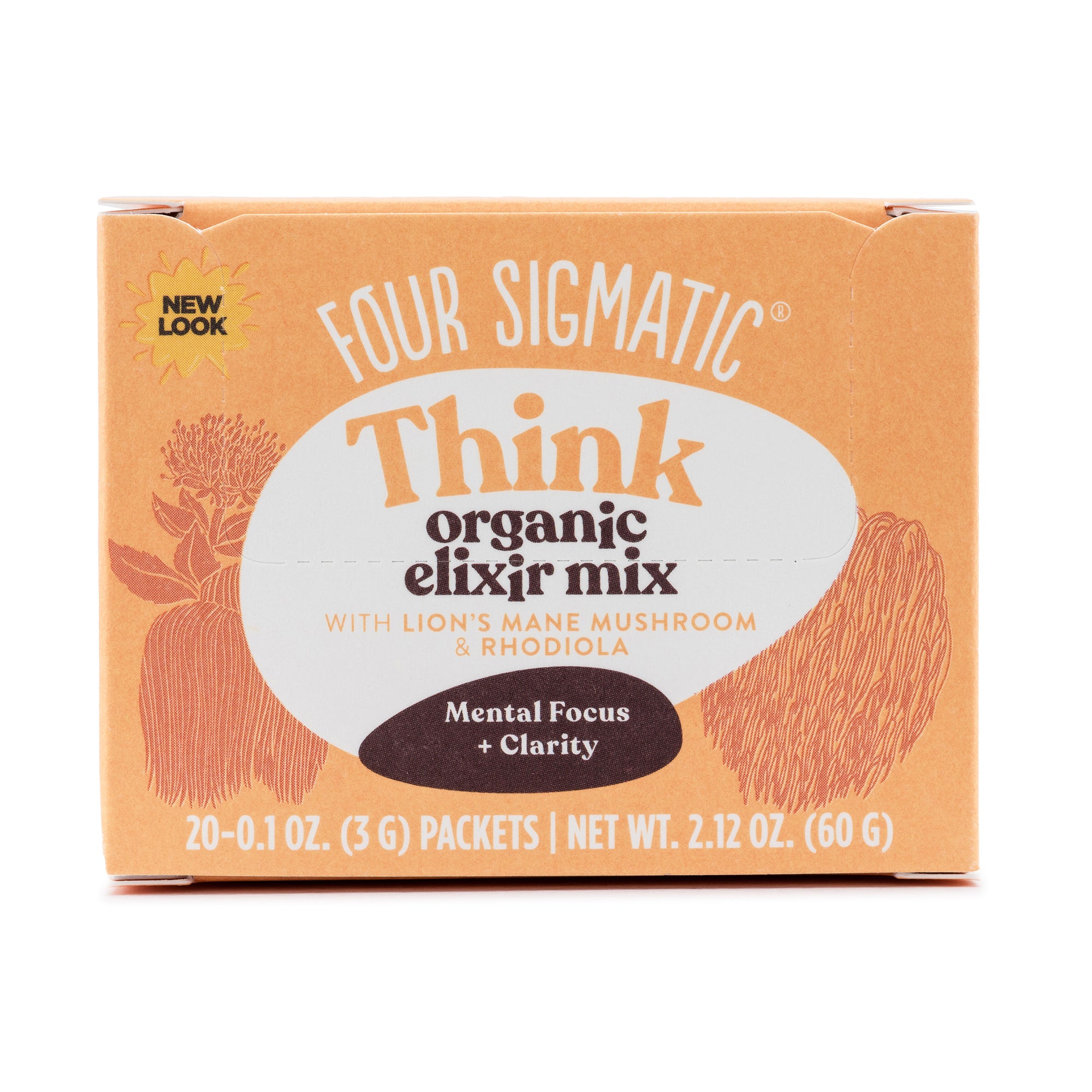 Four Sigmatic - Elixir Mix with Lion&#39;s Mane and Rhodiola (20 Sachet Box)