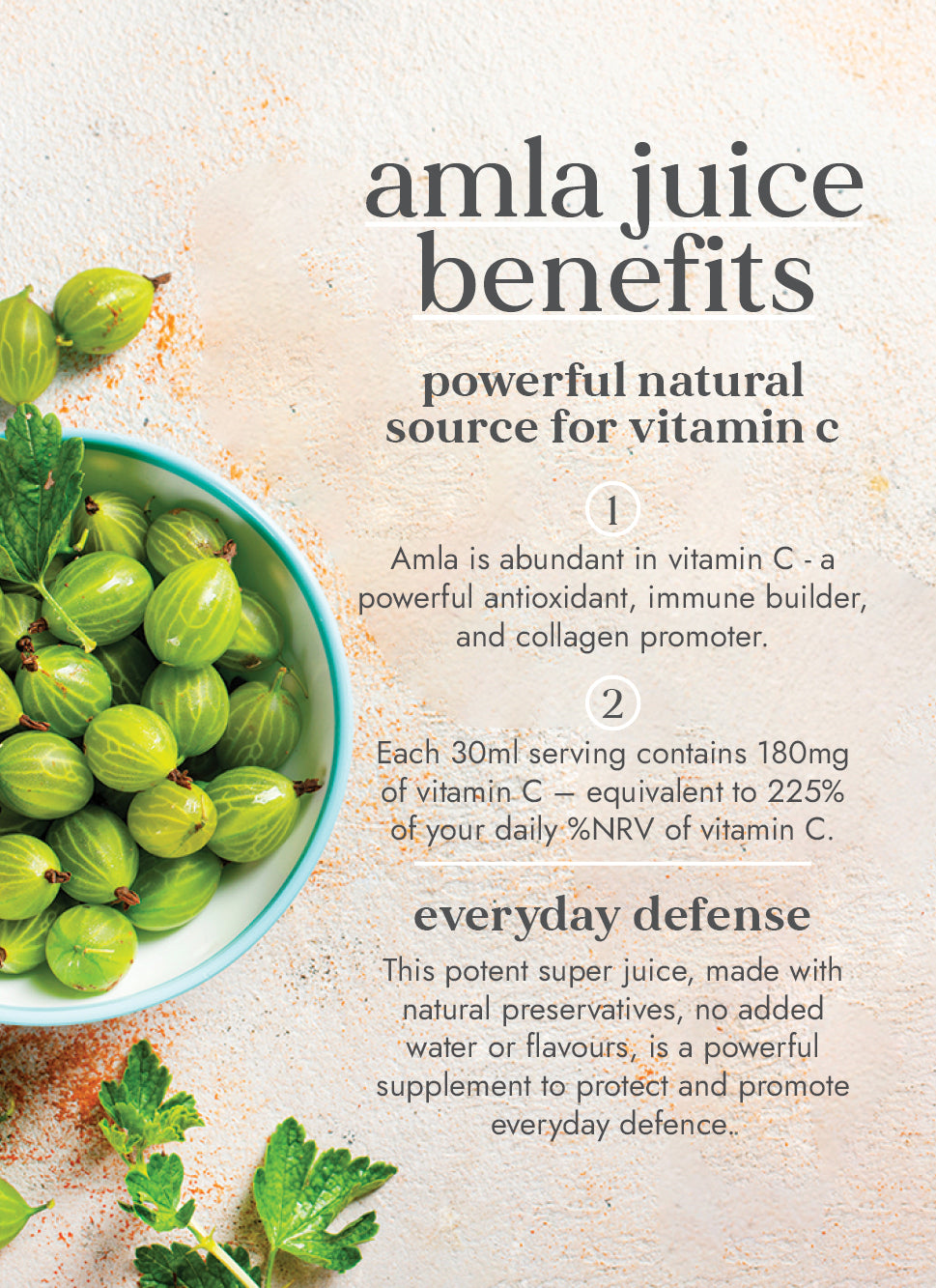 Fushi - Amla Juice Fresh Pressed (500ml)