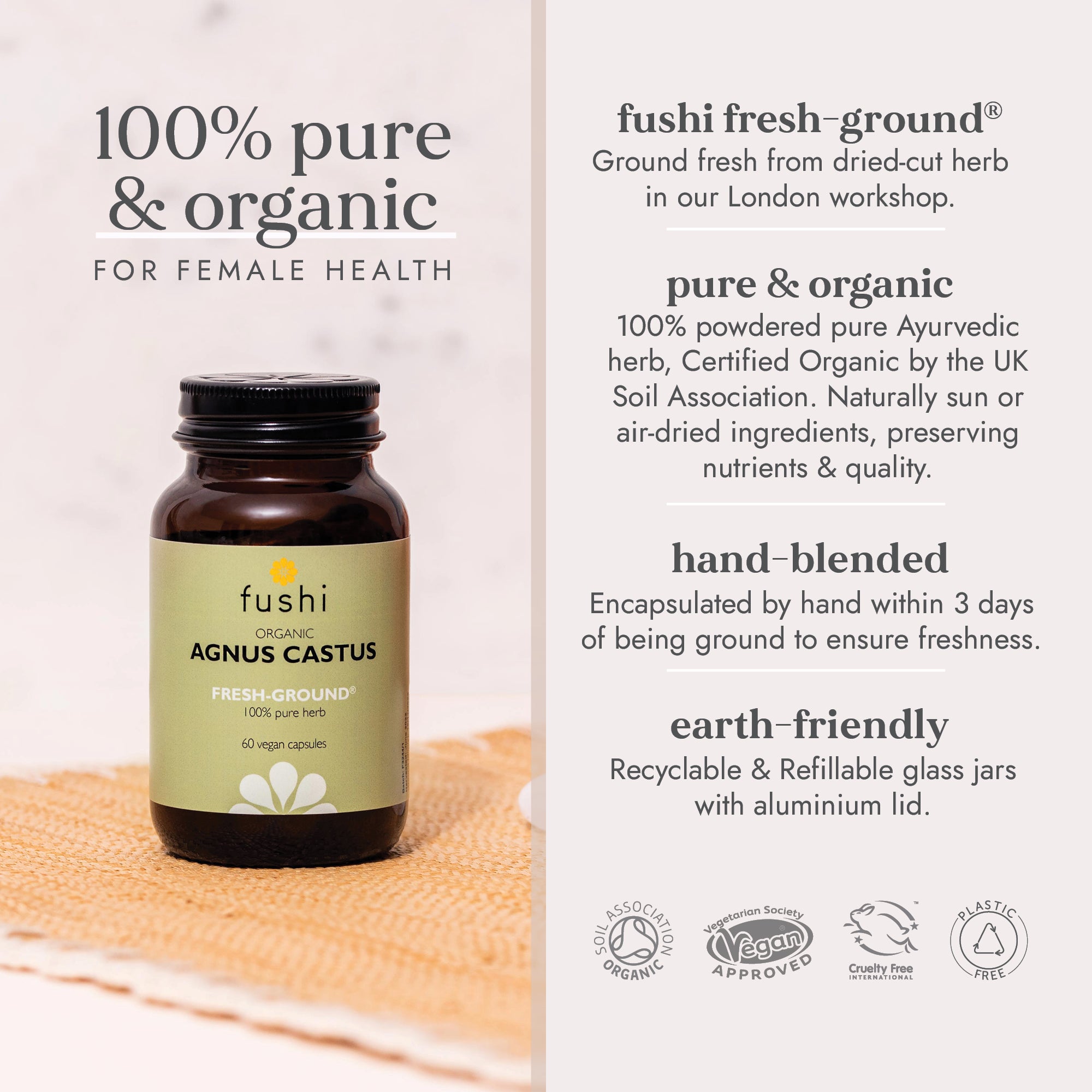 Fushi - Organic Agnus Castus (60 caps)