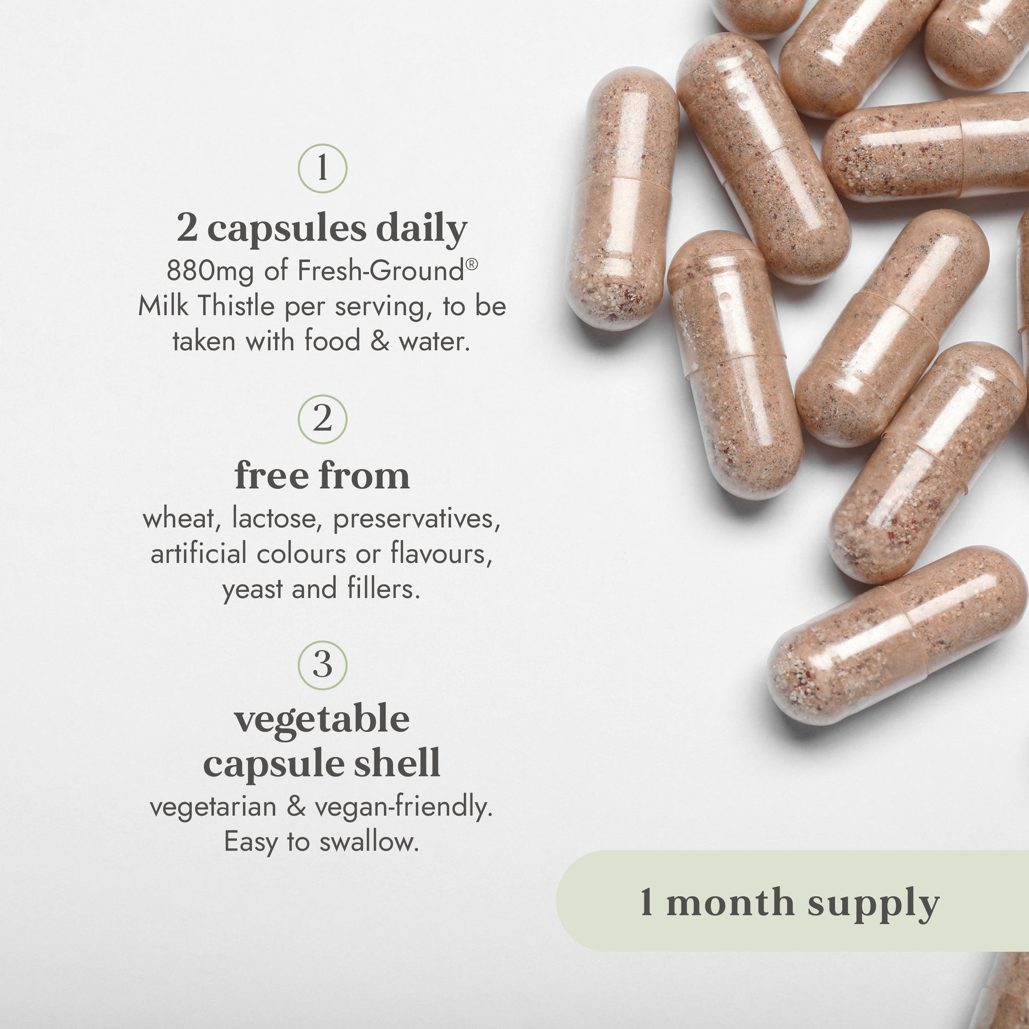 Fushi - Organic Milk Thistle (60 caps)