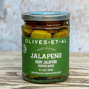 Olives Et Al - Fiery Jalapeno Stuffed Olives (150g)