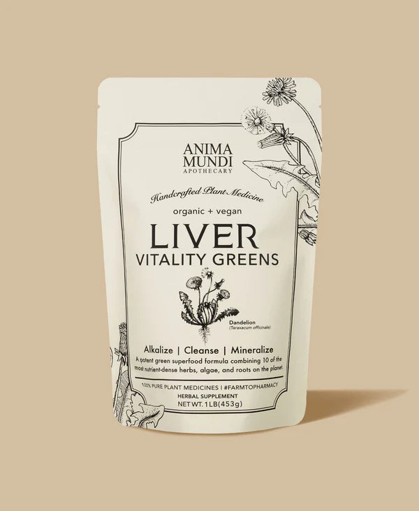 Anima Mundi Herbals - Liver Vitality Greens (8oz, 16oz)