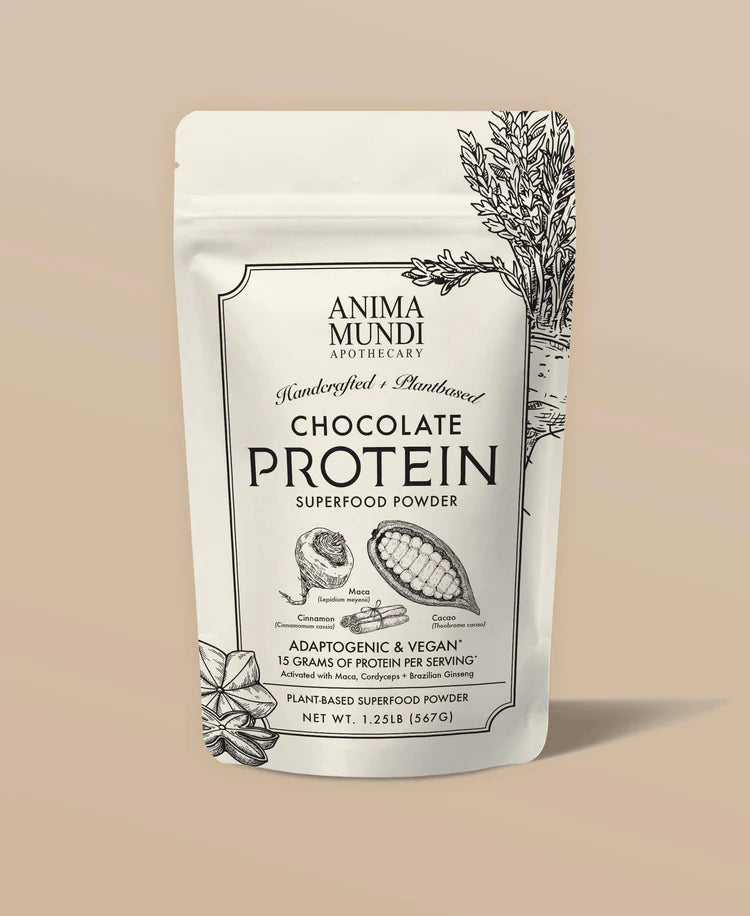 Anima Mundi Herbals - Chocolate Protein Powder (20oz / 567g)