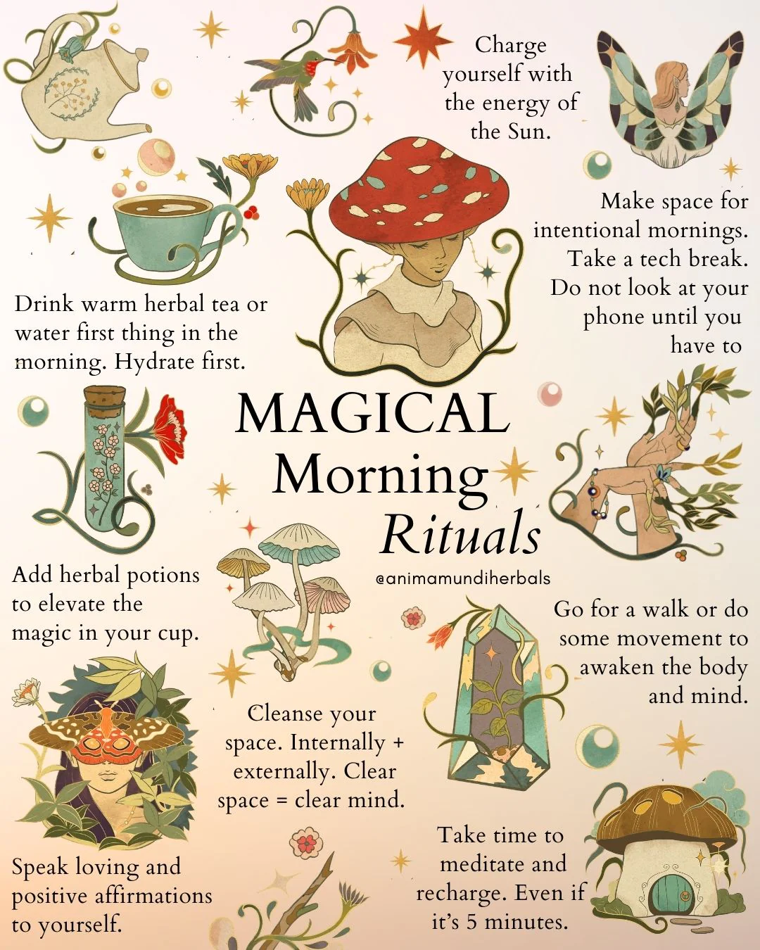 Anima Mundi Herbals - Sacred Space Posters