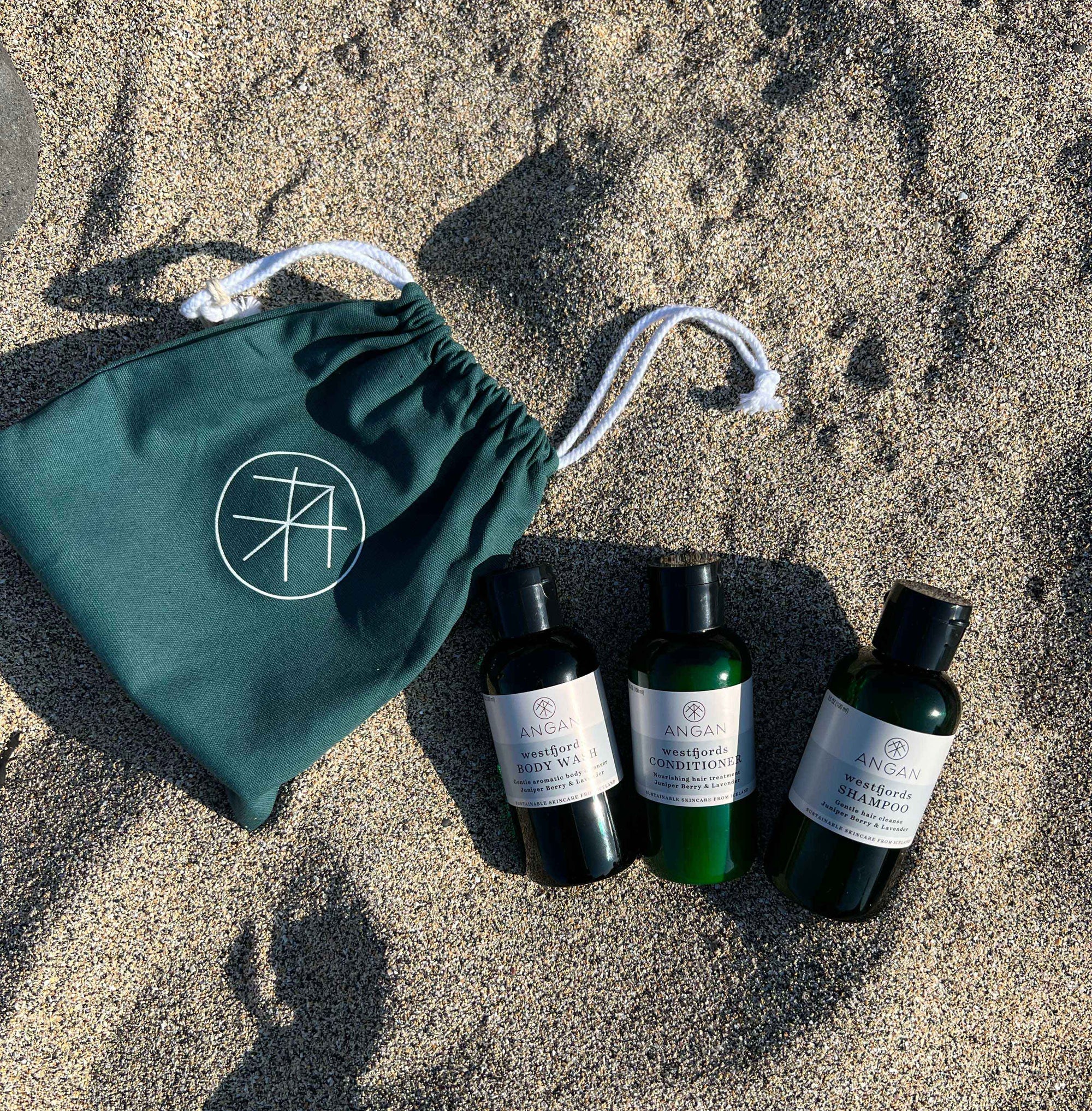 ANGAN - Westfjords Travel Set (3 x 100ml)