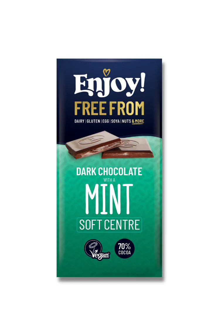 Enjoy Raw Chocolate - Mint Soft Centre (70g)