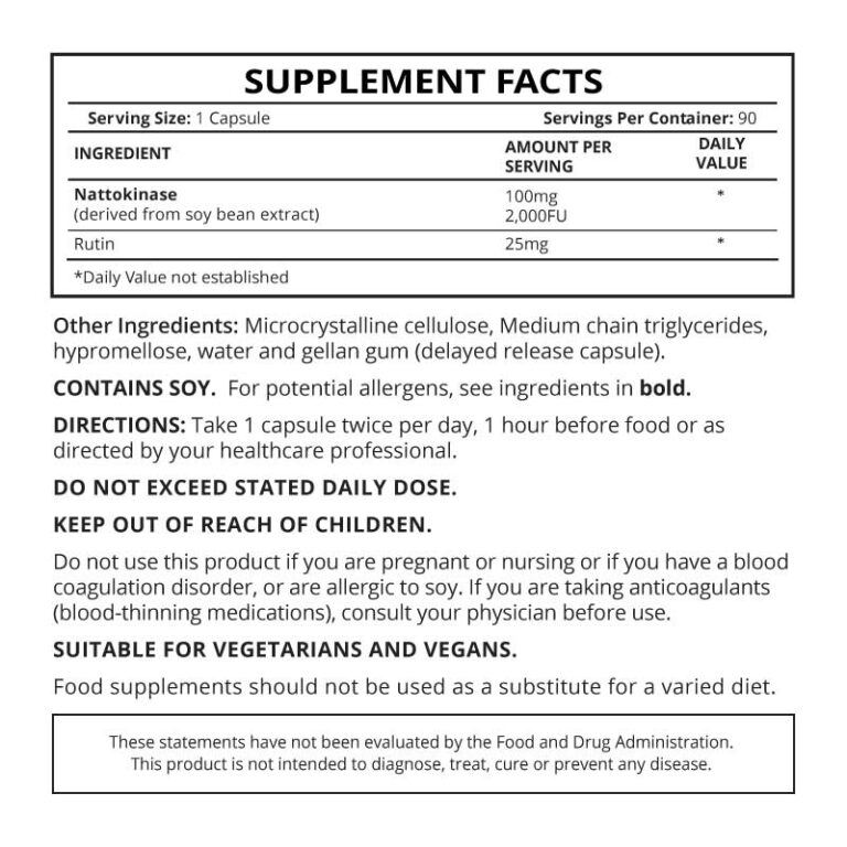 Good Health Naturally - Nattokinase (90 Caps)