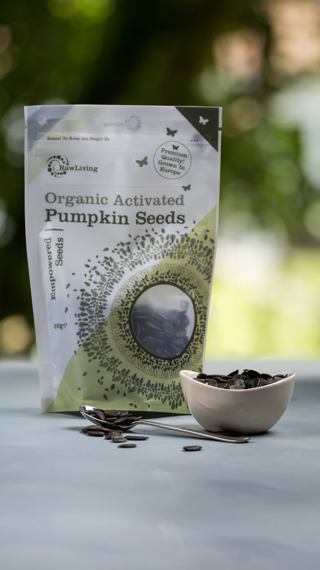 Activated Pumpkin Seeds - Raw &amp; Organic (200g, 1kg, 5kg)