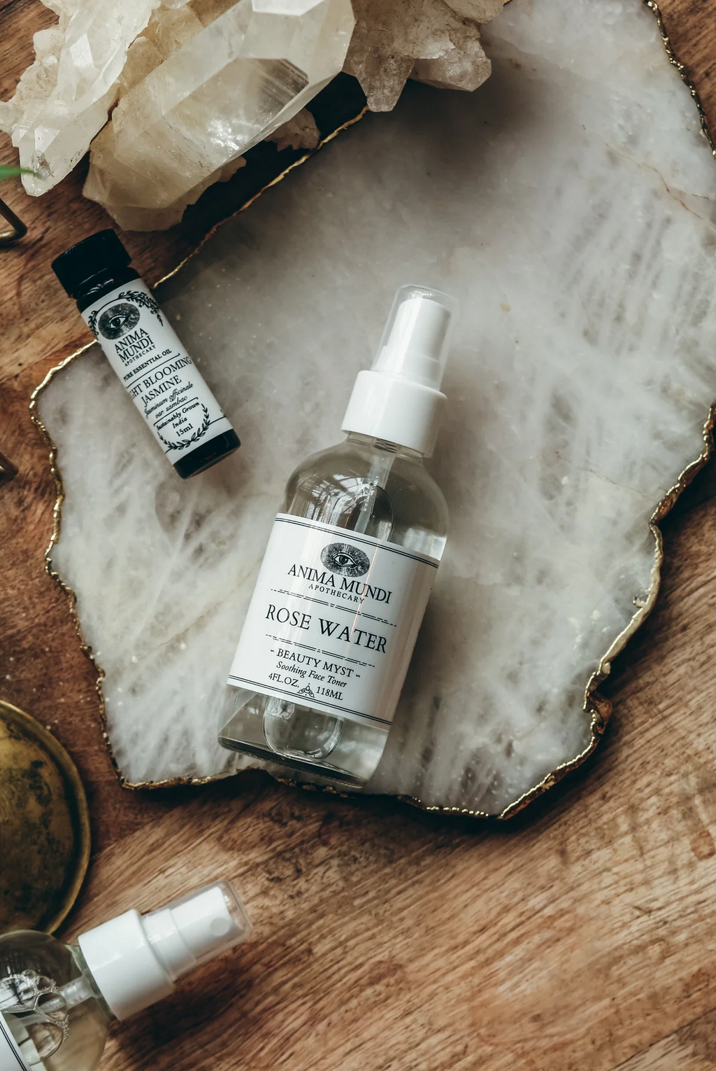 Anima Mundi Herbals - Rose Water Beauty Myst (4floz)