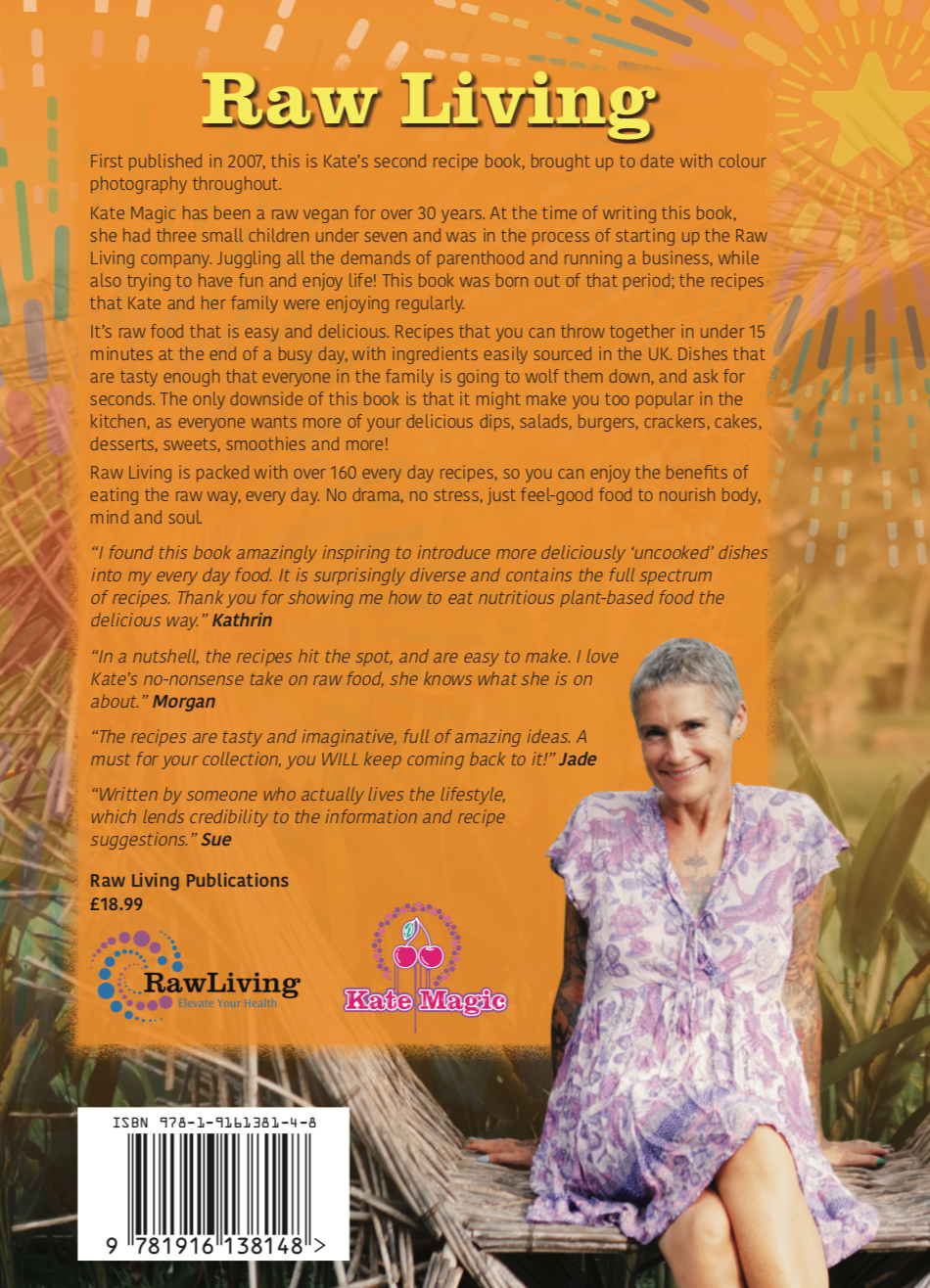 The Raw Living Recipe Book (Print Edition)