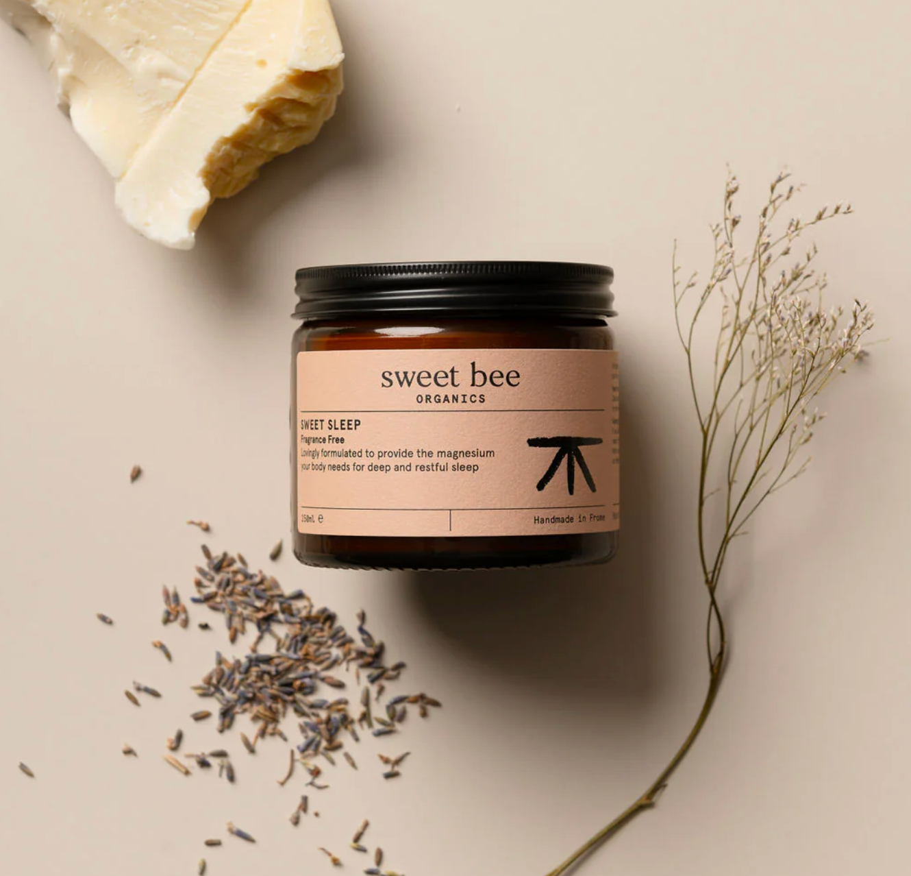 Sweet Bee Organics - Sweet Sleep Magnesium Butter (120ml, 250ml)