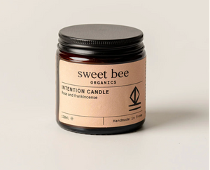 Sweet Bee Organics - Intention Candle (120ml)