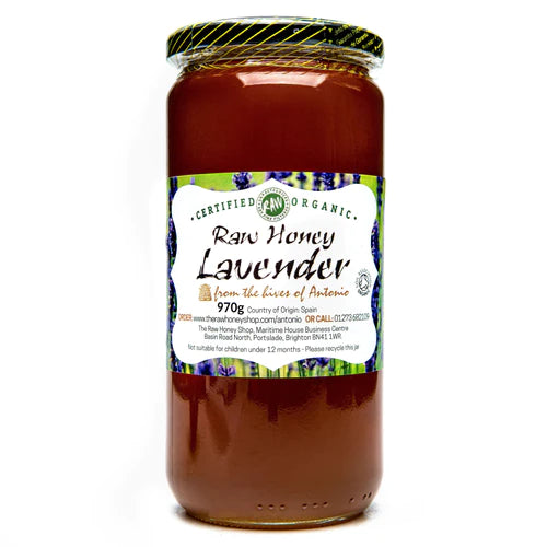 Raw Organic Honey - Lavender 970g
