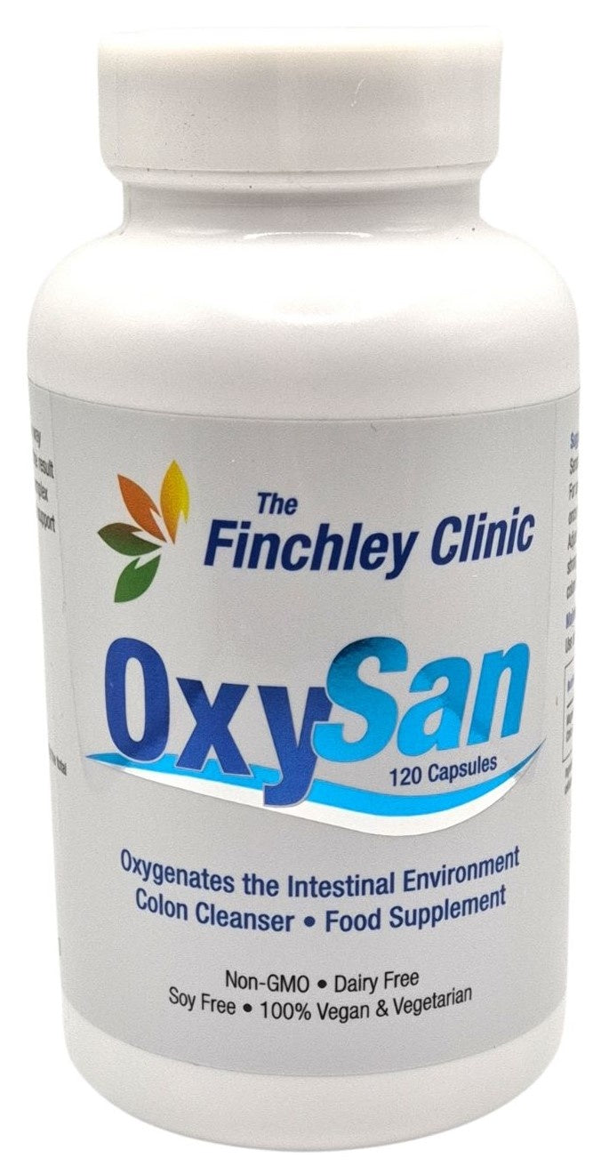 The Finchley Clinic - Oxysan Capsules (120 caps) (Replaces Colosan)