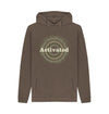Chocolate Activated Mens Pullover Hoodie 2