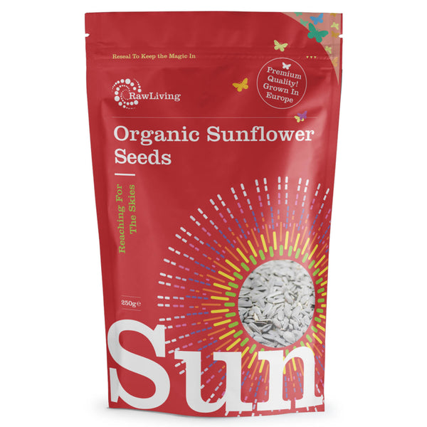 Organic Sunflower Seeds (250g, 1kg, 5kg, 25kg) Raw Living