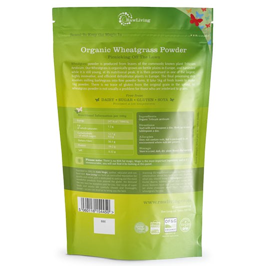 Wheatgrass powder (Europe) - Organic (200g, 1kg, 5kg)