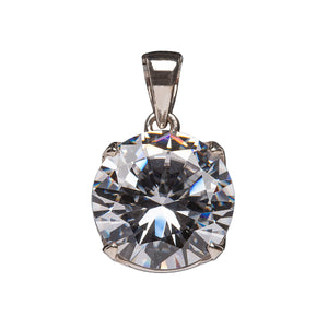 Clear Cubic Zirconia Pendant | ATT Tachyon | Raw Living UK | EMF Protection & Energy Tools | Jewellery | Advanced Tachyon Technologies Cubic Zircona (CZ) Pendant is not only elegant, but acts to protect you and your immune system from the damaging effects of EMFs